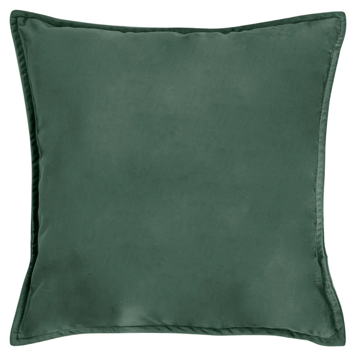 Poszewka welurowa z motywem roślinnym zielona HERBS 45x45 cm