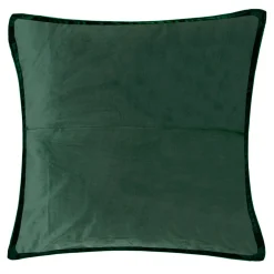 Poszewka welurowa zielona RUNO 45x45 cm