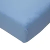 Prześcieradło JERSEY z gumką niebieskie 70x140 cm