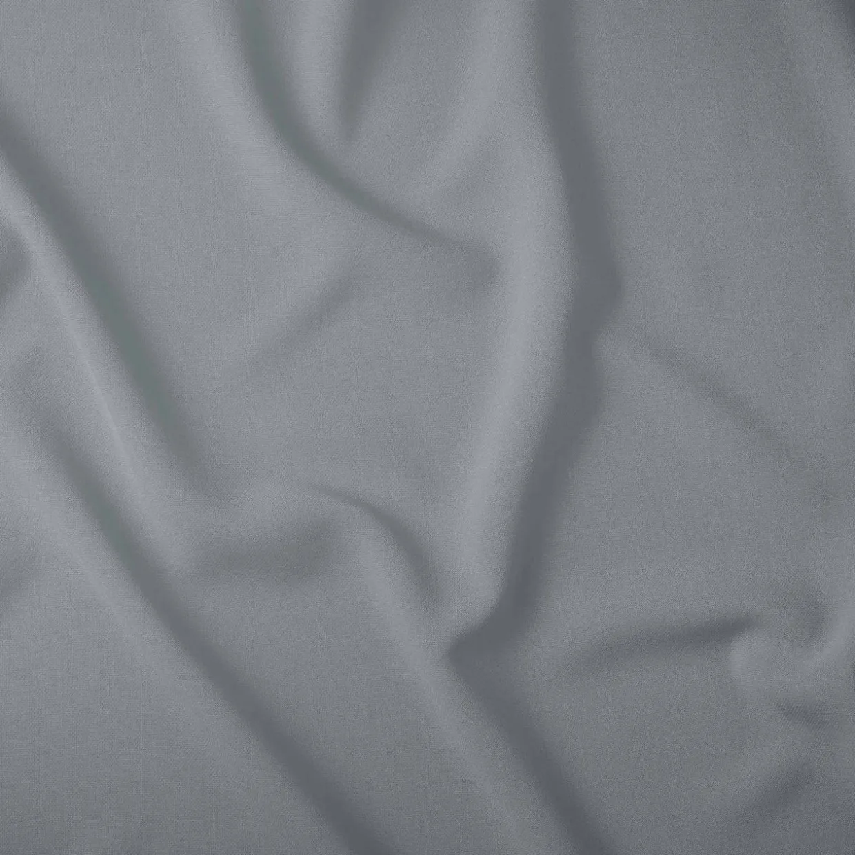 Prześcieradło satynowe z gumką szare PURE 180x200 cm