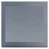 Przeszklony front drzwi PIANO PLUS 60x59,6 szary stalowy mat