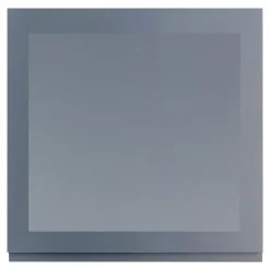 Przeszklony front drzwi PIANO PLUS 60x59,6 szary stalowy mat