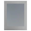 Przeszklony front drzwi PIANO 60x76,5 szary mat