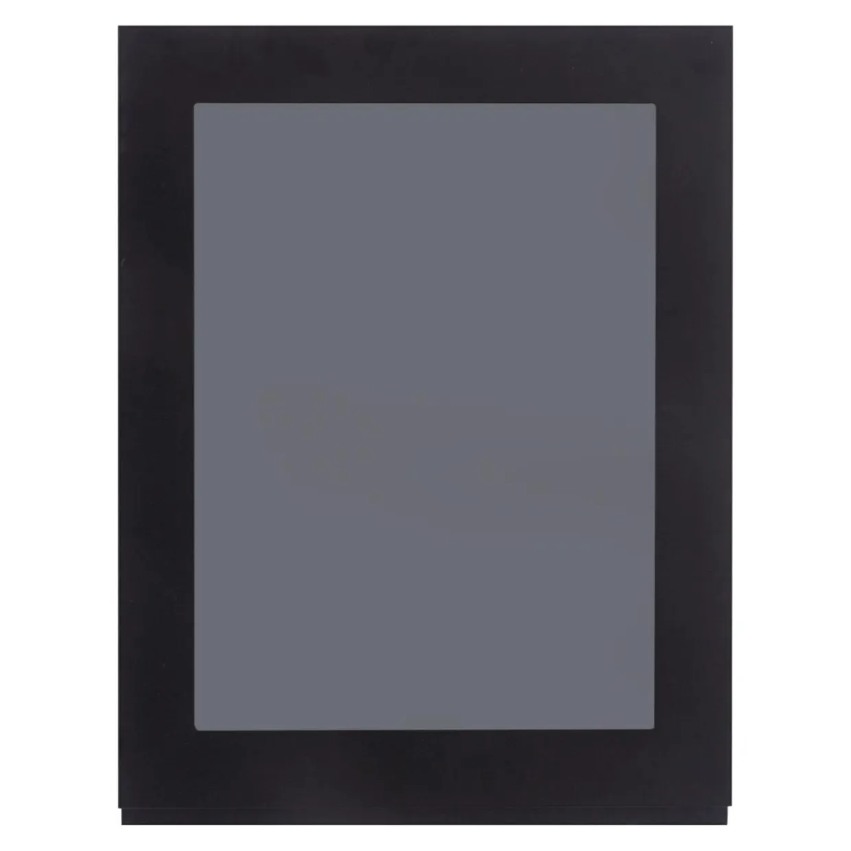 Przeszklony front drzwi PIANO PLUS 60x59,6 czarny mat