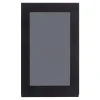 Przeszklony front drzwi PIANO PLUS 60x98 czarny mat