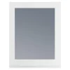 Przeszklony front drzwi PIANO 60x76,5 biały mat