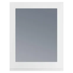 Przeszklony front drzwi PIANO 60x76,5 biały mat