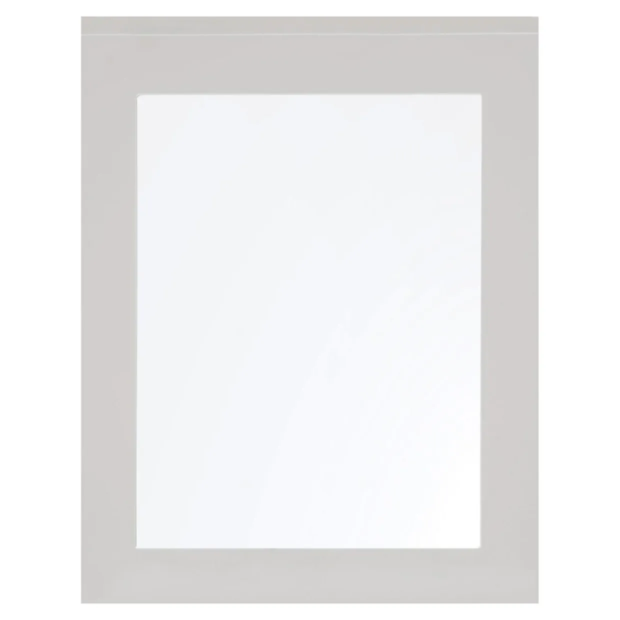 Przeszklony front PIANTA 60x76,5 szary, wysoki połysk