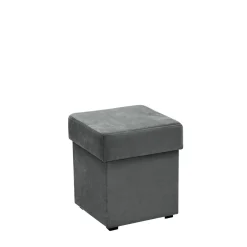 Puf otwierany TOP szary