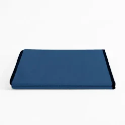 Puf składany niebieski 38x37.5 cm
