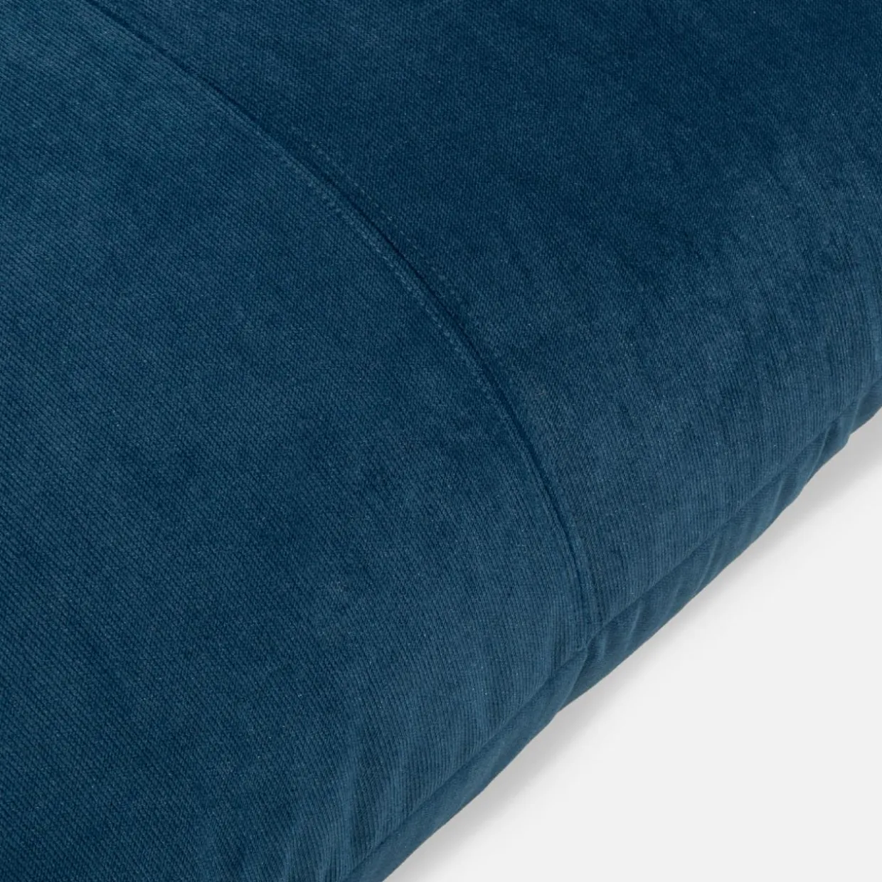 Puf welurowy niebieski RELAX LOUNGER