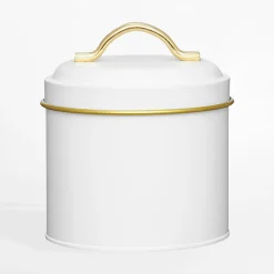 Puszka metalowa biała ROYAL 750 ml