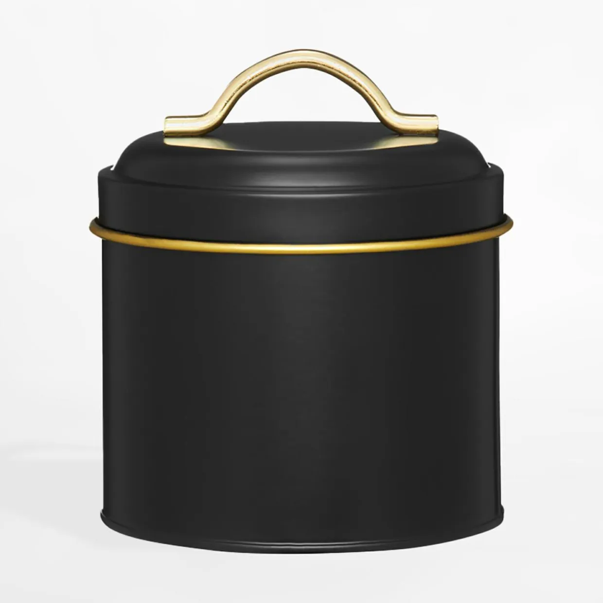 Puszka metalowa czarna ROYAL 750 ml