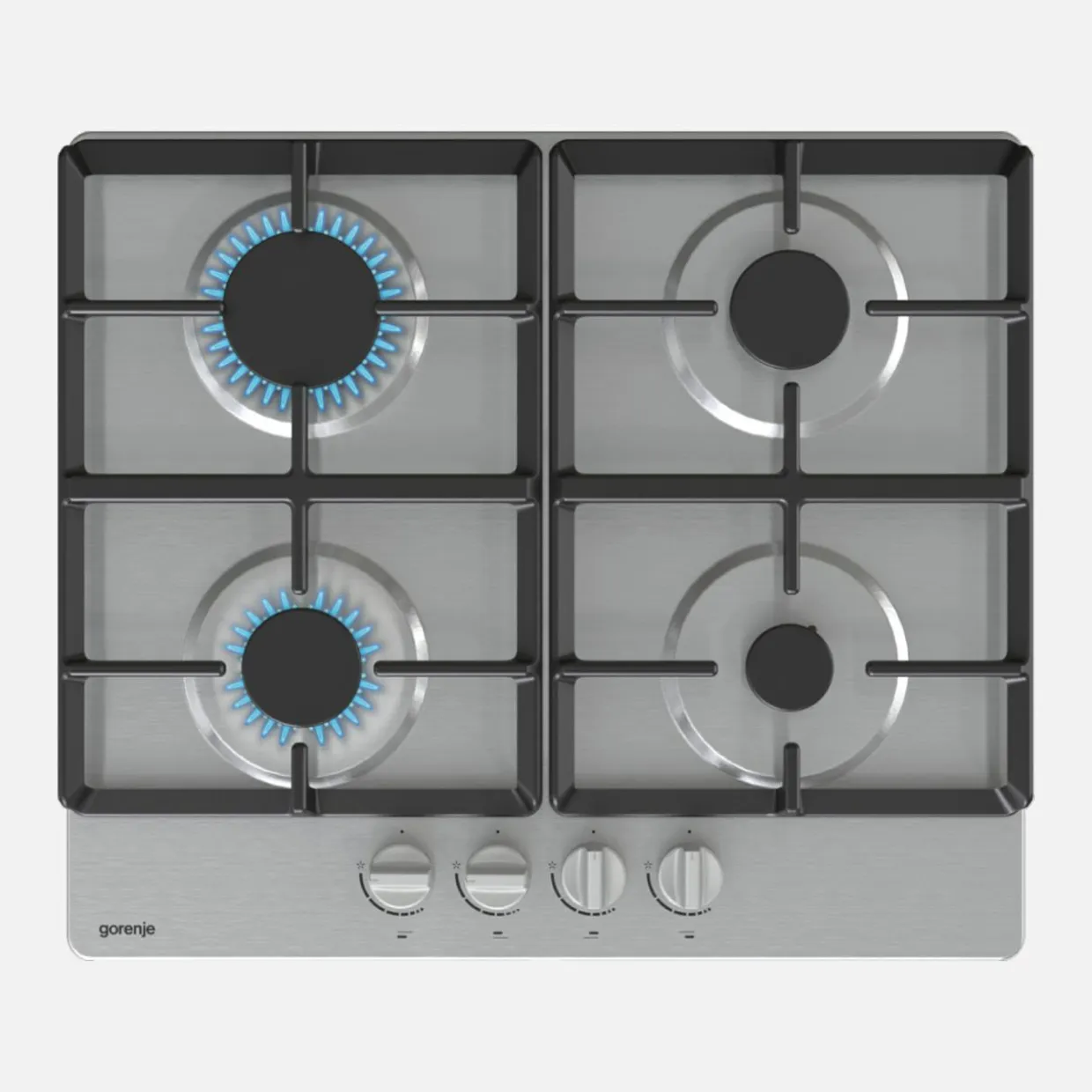 Płyta gazowa srebrna GORENJE G641XHC