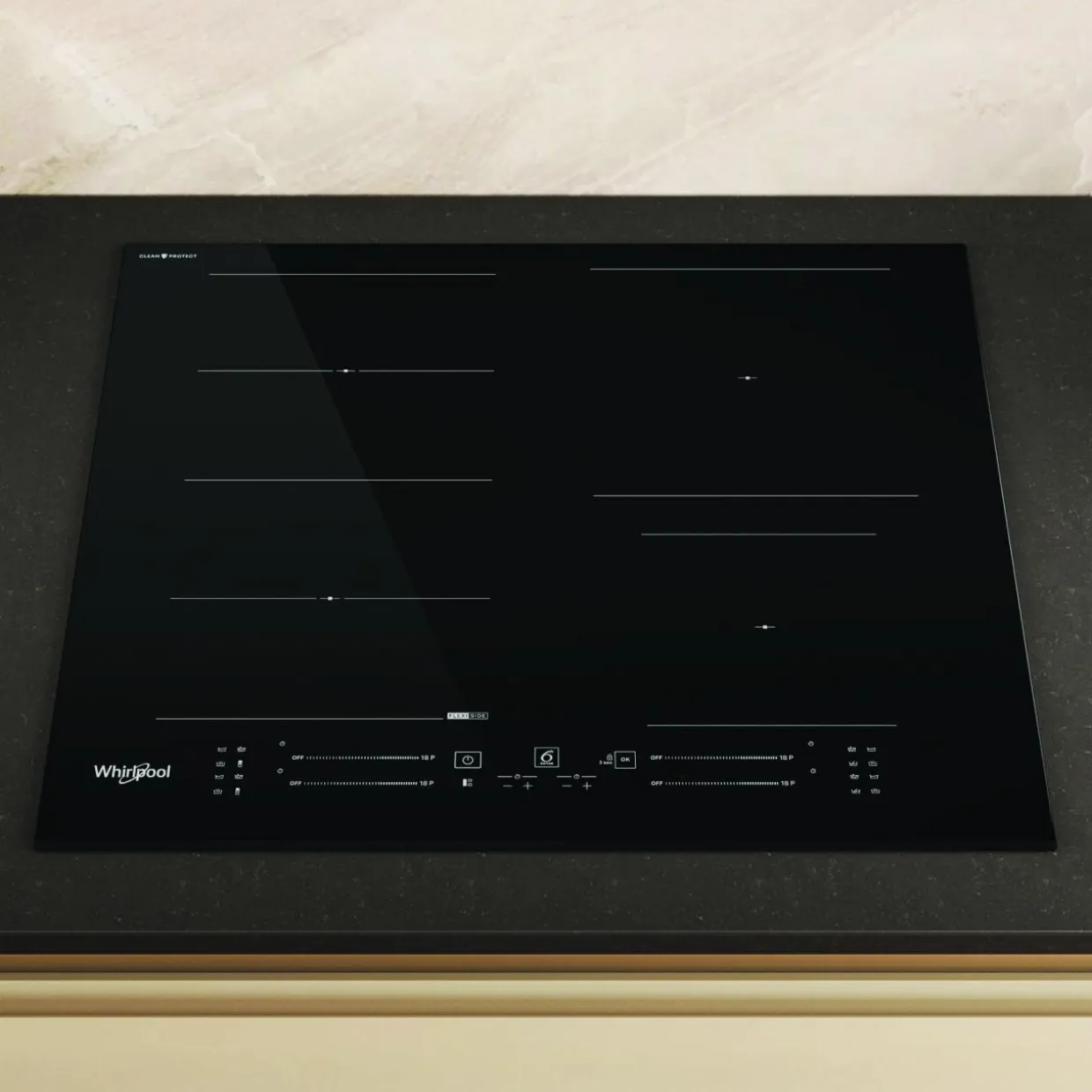 Płyta indukcyjna 6 zmysł WHIRLPOOL WFS5060CPBF