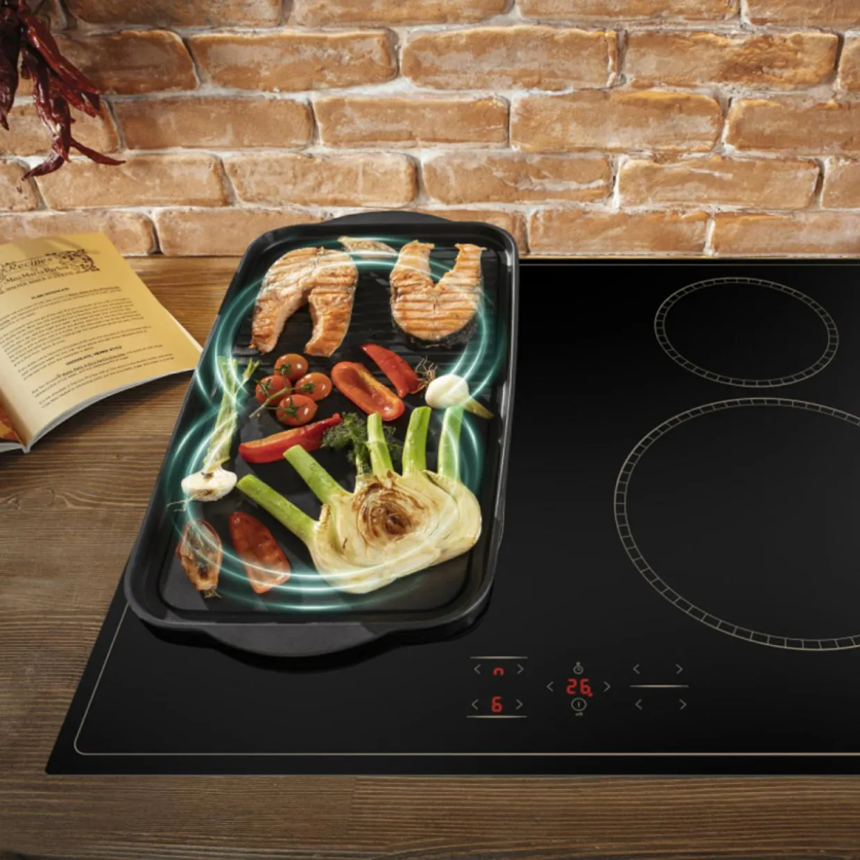 Płyta indukcyjna czarna GORENJE CLASSICO GI6421CLBSC
