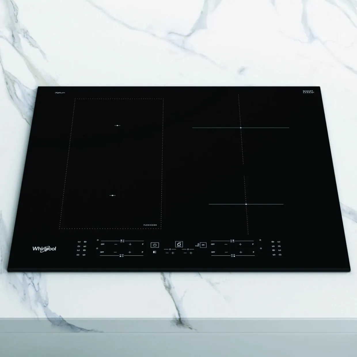 Płyta indukcyjna z powłoką iXelium WHIRLPOOL WLB4265BFIXL