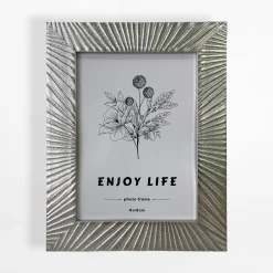 Ramka glamour na zdjęcie 13x18 srebrna