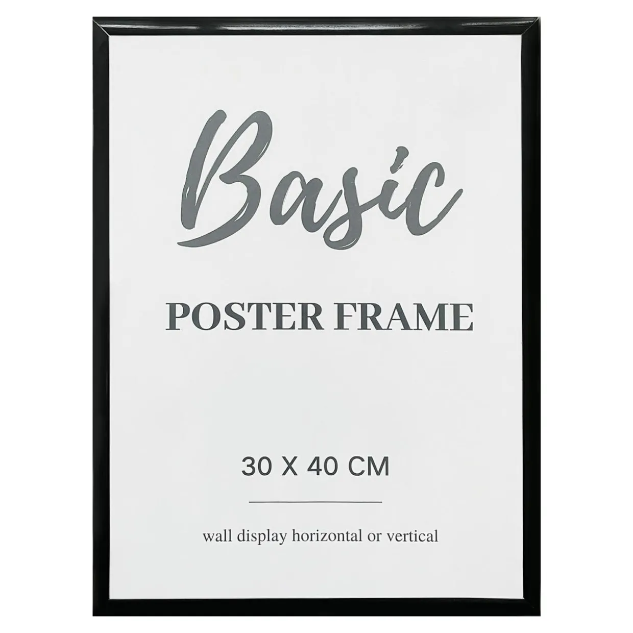 Ramka na zdjęcia 30x40 cm na ścianę czarna