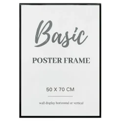 Ramka na zdjęcie czarna 50x70 cm