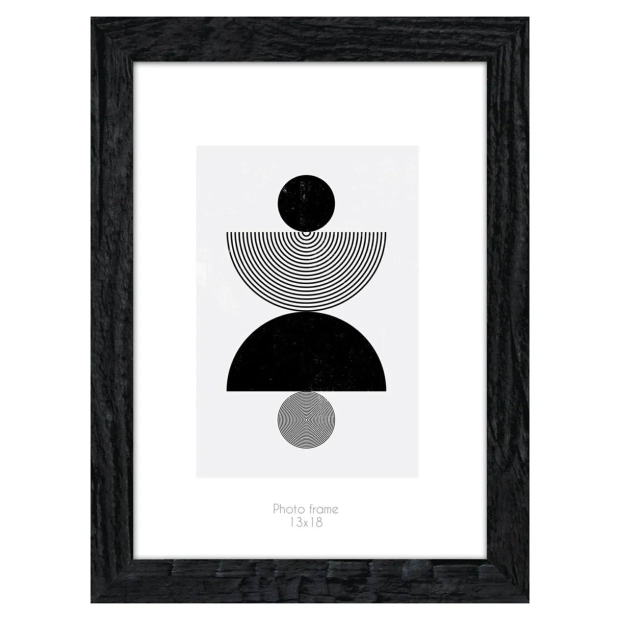 Ramka na zdjęcie 13x18 czarna KYOTO
