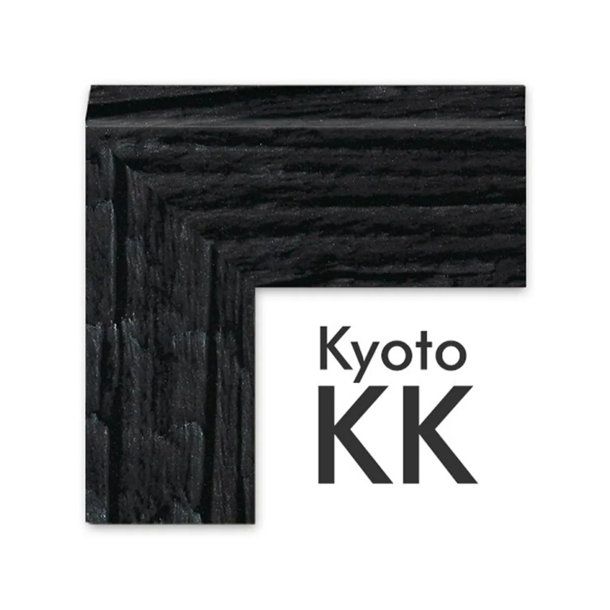 Ramka na zdjęcie 13x18 czarna KYOTO