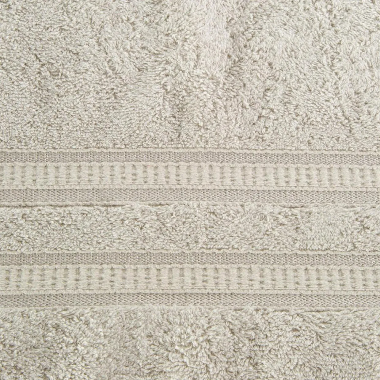 Ręcznik bambusowy beżowy MILA 50x90 cm