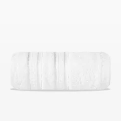 Ręcznik bambusowy biały MILA 50x90 cm