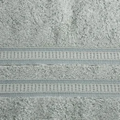 Ręcznik bambusowy srebrny MILA 70x140 cm