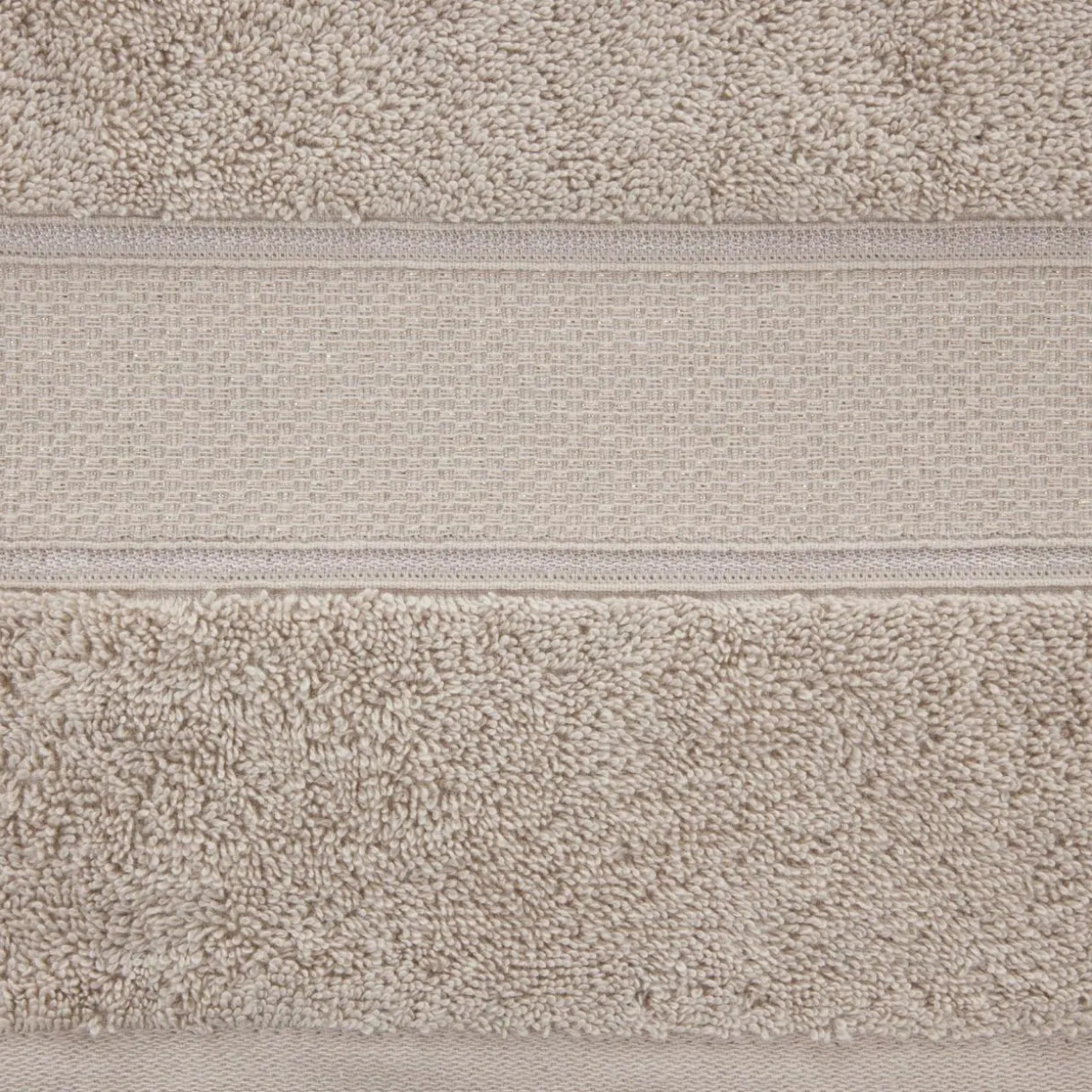 Ręcznik bawełniany beżowy LIANA 50x90 cm