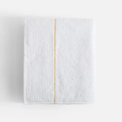Ręcznik bawełniany biały GOLD NEW 70x140 cm