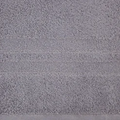 Ręcznik bawełniany do kąpieli srebrny GALA 70x140 cm
