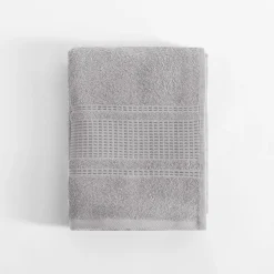 Ręcznik bawełniany jasnoszary ROYAL 70x140 cm