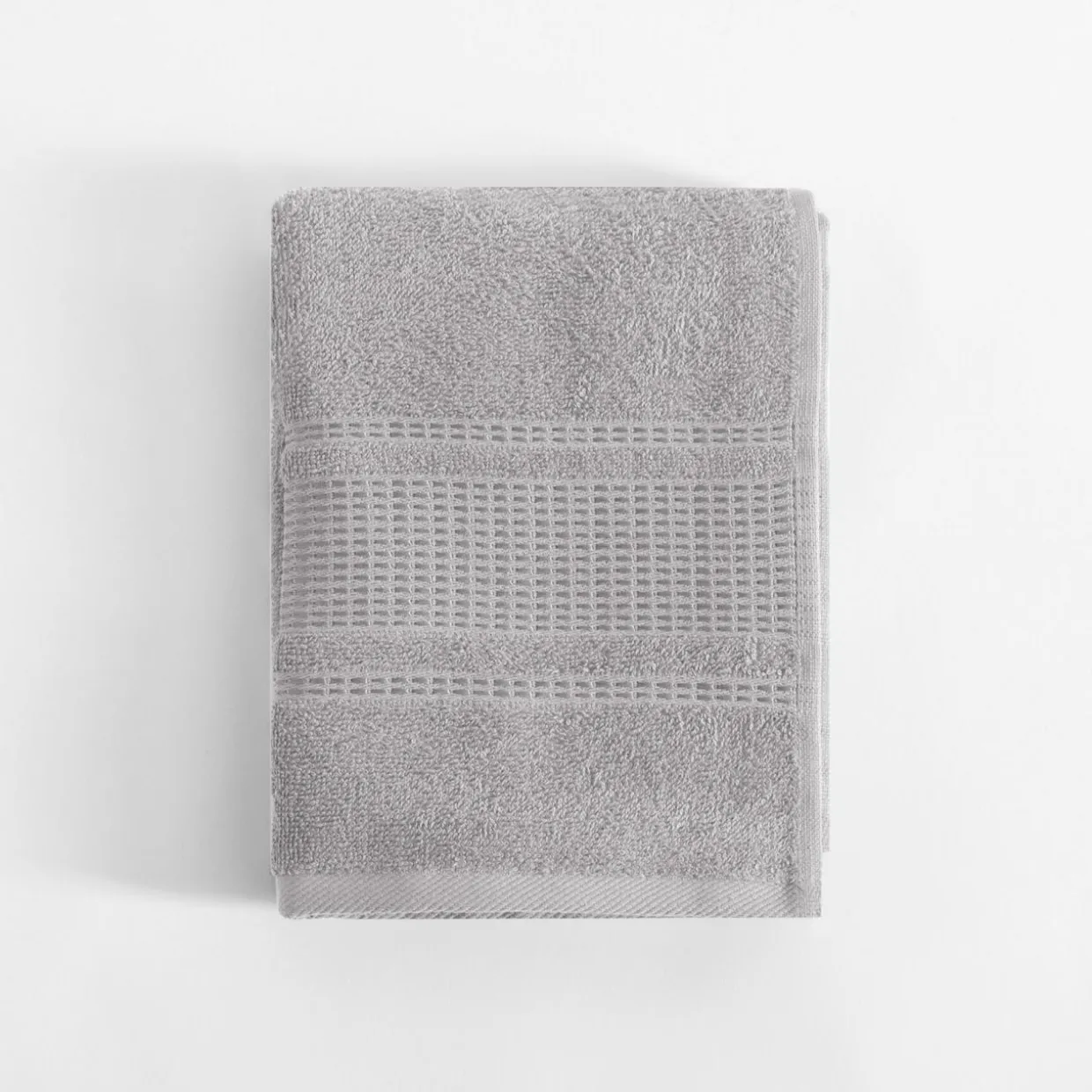 Ręcznik bawełniany jasnoszary ROYAL 50x90 cm