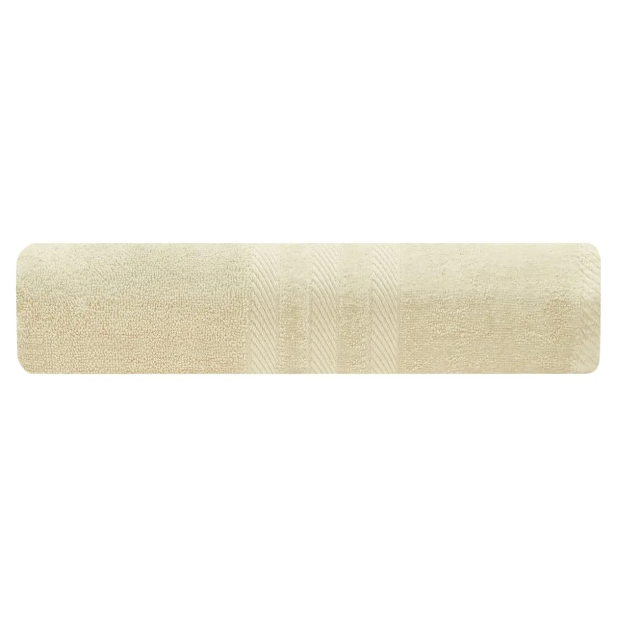 Ręcznik bawełniany krem CAROLINE 70x140 cm