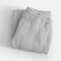 Ręcznik do sauny szary KILT SAUNA&WELLNESS 60x160 cm