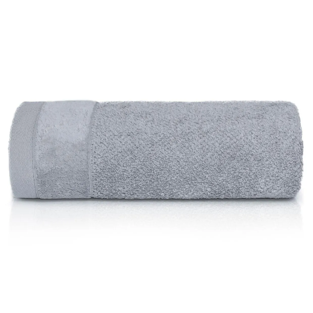 Ręcznik kąpielowy VITO jasnoszary 100x150 cm
