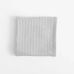 Ręcznik kuchenny jasnoszary WAFEL 40x60 cm
