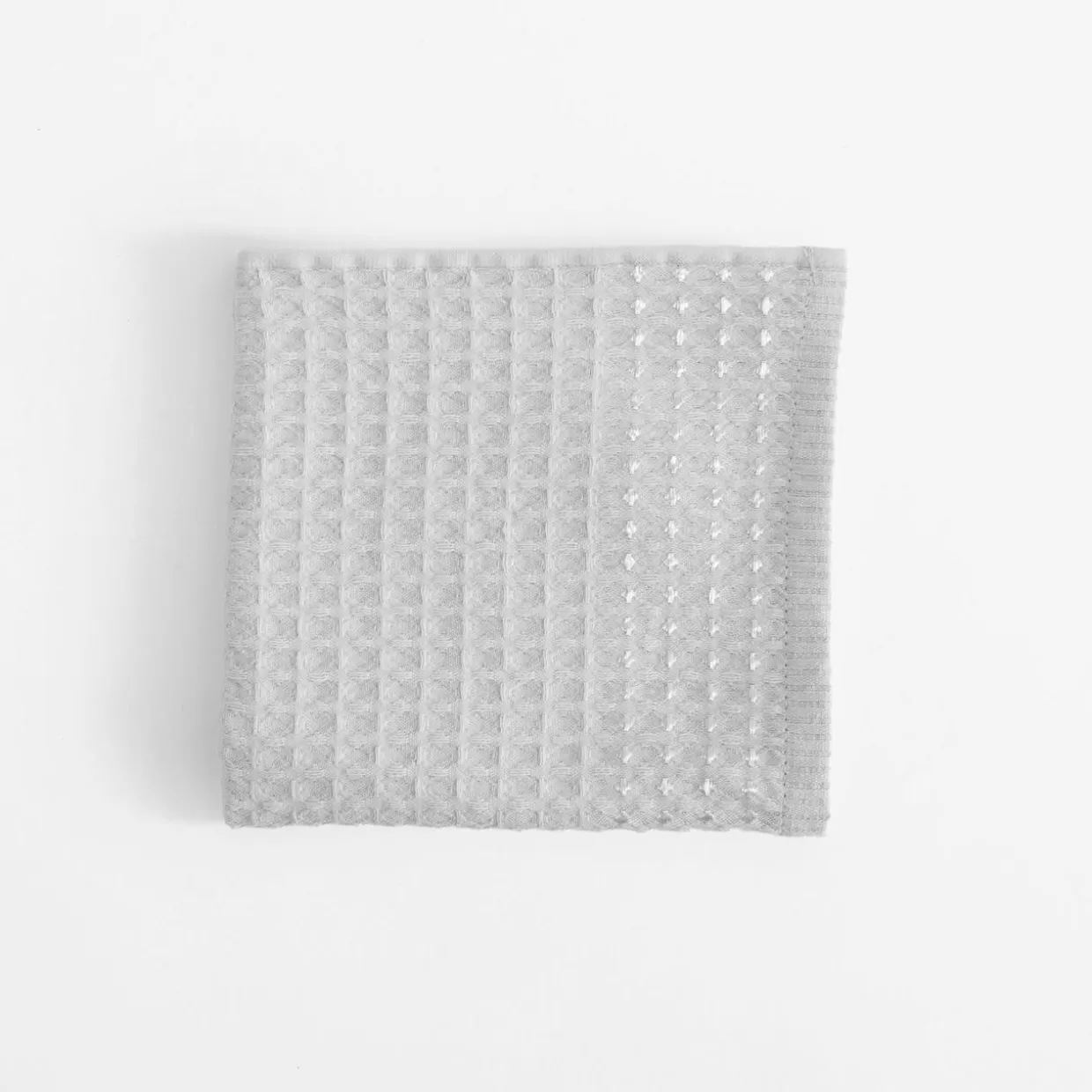 Ręcznik kuchenny jasnoszary WAFEL 40x60 cm