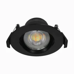 Reflektor spot podtynkowy okrągły czarny ORO ZUMA LED R 5W CCT-B