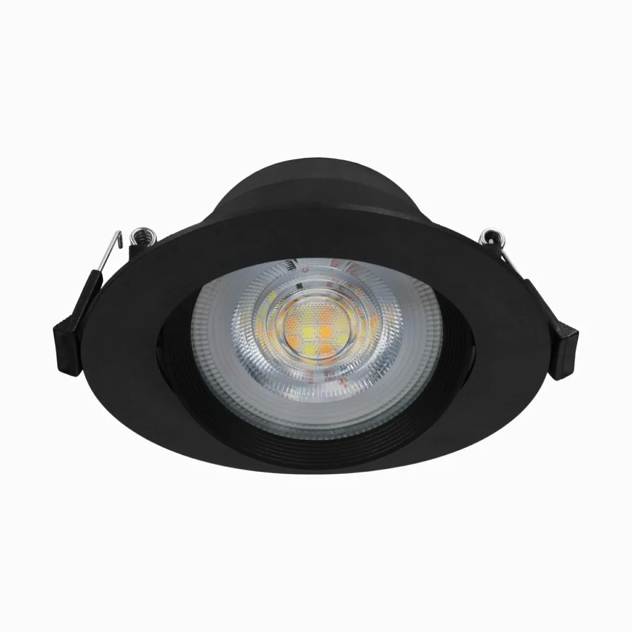 Reflektor spot podtynkowy okrągły czarny ORO ZUMA LED R 9W CCT-W