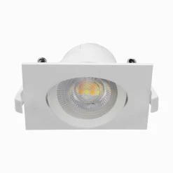 Reflektor spot podtynkowy kwadratowy biały ORO ZUMA LED S 9W CCT-W