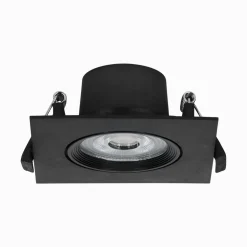 Reflektor spot podtynkowy kwadratowy czarny ORO ZUMA LED S 9W CCT-B