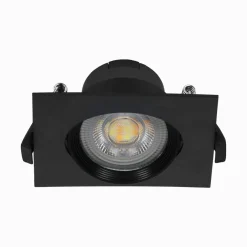 Reflektor spot podtynkowy kwadratowy czarny ORO ZUMA LED S 5W CCT-W