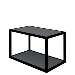 Regał KAMPO 59,7 cm + komplet grafitowych półek INSIDE