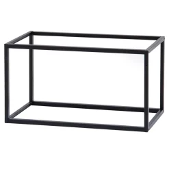 Regał KAMPO 79,7 cm + komplet szklanych półek INSIDE