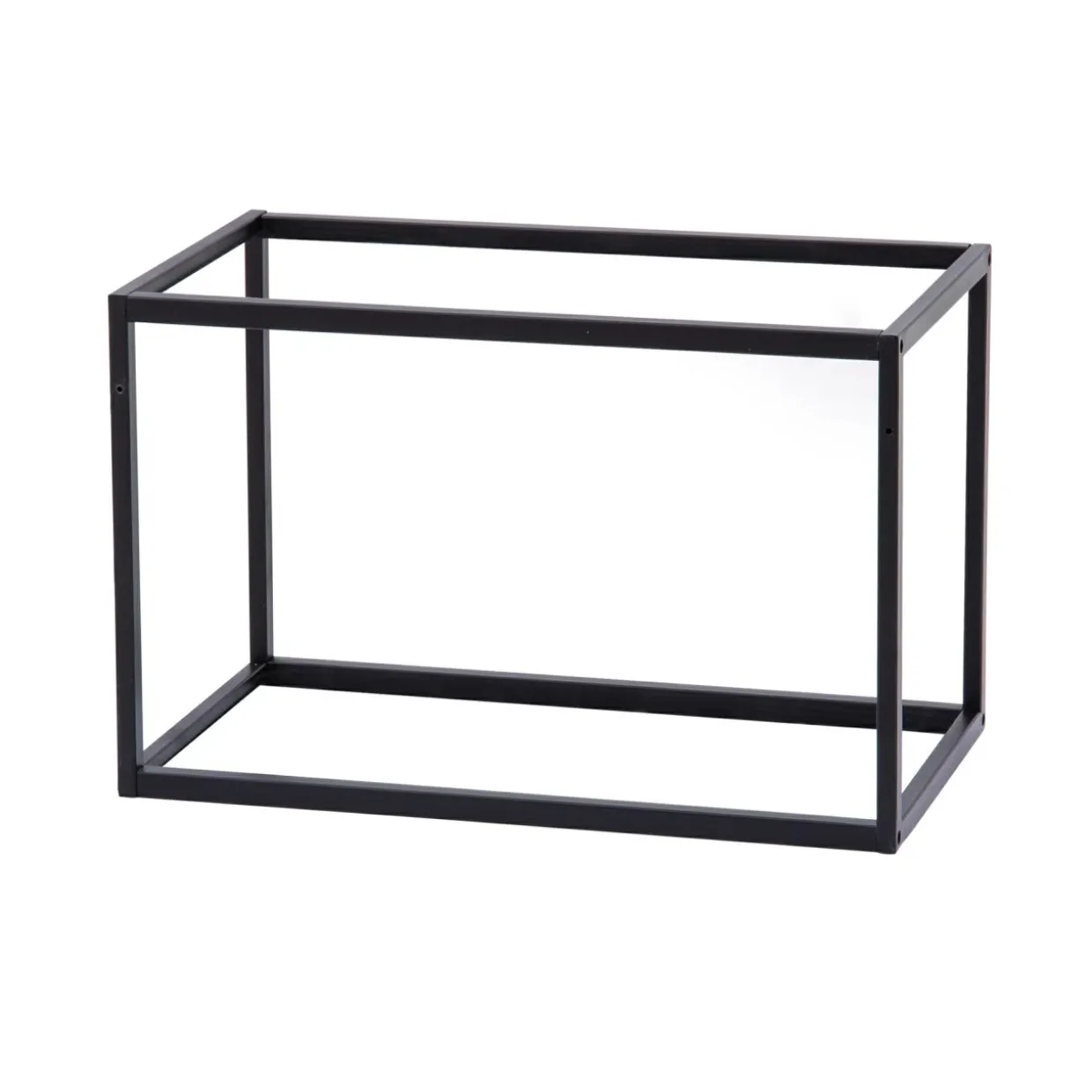 Regał KAMPO 59,7 cm + komplet szklanych półek INSIDE