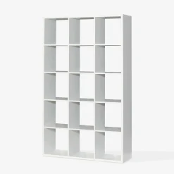 Regał MAURO 176,3x107,2 cm biały