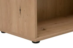 Regał niski TEMPRA z 3 wnękami 2 dąb artisan
