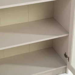 Regał przeszklony 75,3 cm TED kaszmir